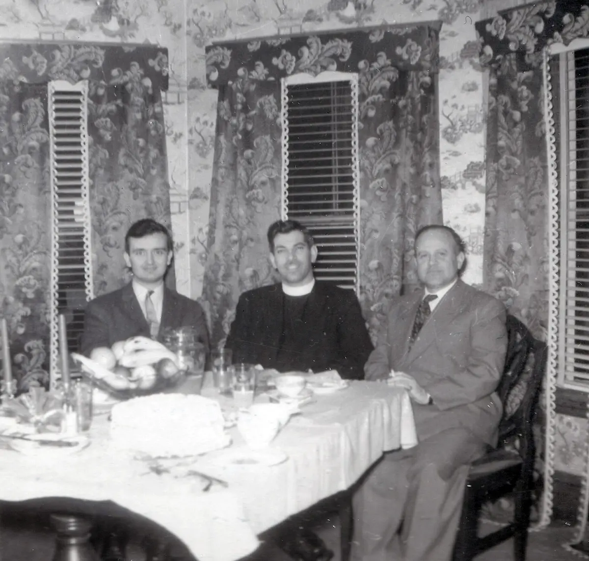 John Zizioulas with friends